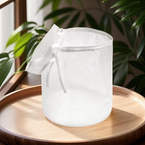 工厂批发抽绳纱布带拉链桶袋草本植物尼龙袋全网孔植物液体过滤袋